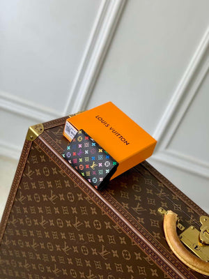 LV M14092 Louis Vuitton LV x TM 6 Key Holder Other Monogram Canvas Black - Default Title - View 2