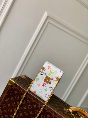 LV M14098 Louis Vuitton LV x TM Phone Pouch M¨¦tis White - Default Title - View 1