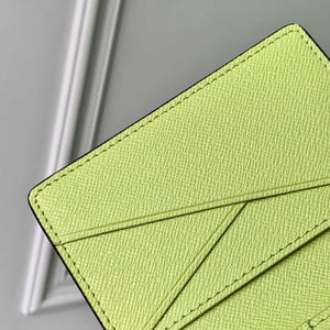 LV M14113 Louis Vuitton Pocket Organizer Taigarama Lemon Yellow - Default Title - View 6