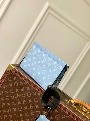LV M14114 Louis Vuitton Gaston Wearable Wallet Sky Blue - Default Title - View 2