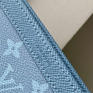 LV M14114 Louis Vuitton Gaston Wearable Wallet Sky Blue - Default Title - View 8