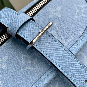 LV M14116 Louis Vuitton Pulse Wearable Wallet Sky Blue - Default Title - View 6