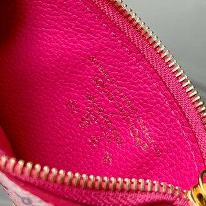 LV M14155 Louis Vuitton LV x TM Romy Card Holder Rose Red - Default Title - View 8