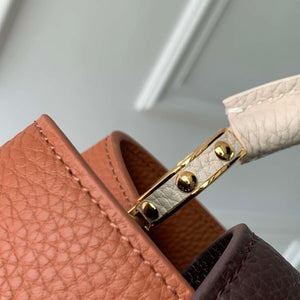 LV M14176 Louis Vuitton Capucines BB Bag Taurillon leather Brown - Default Title - View 7