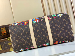 LV M14182 Louis Vuitton LV x TM Keepall Bandouliere 45 Monogram - Default Title - View 4