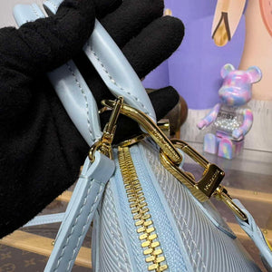 LV M14197 Louis Vuitton LV x TM Alma BB Handbag Washed Blue - Default Title - View 8