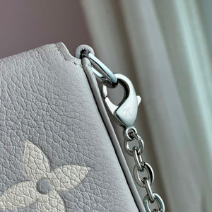 LV M14227 Louis Vuitton F¨¦licie Pochette Bag Gray/Quartz - Default Title - View 7