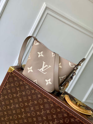 LV M13045 Louis Vuitton All In BB Bag Bicolor Monogram Empreinte leather Cream - Default Title - View 1