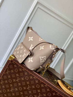 LV M13045 Louis Vuitton All In BB Bag Bicolor Monogram Empreinte leather Cream - Default Title - View 2