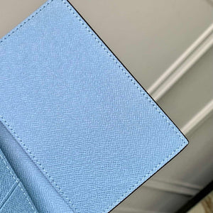 LV M14358 Louis Vuitton Passport Cover Taigarama Blue - Default Title - View 5