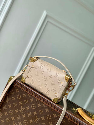 LV M14571 Louis Vuitton Side Trunk PM Bag Biscuit - Default Title - View 3
