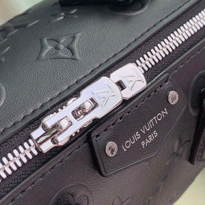 LV M14575 Louis Vuitton Speedy 20 Trunk Bag Black - Default Title - View 5
