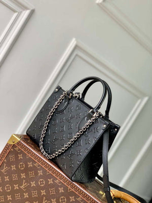 LV M14576 Louis Vuitton OnTheGo PM Bag Black - Default Title - View 2
