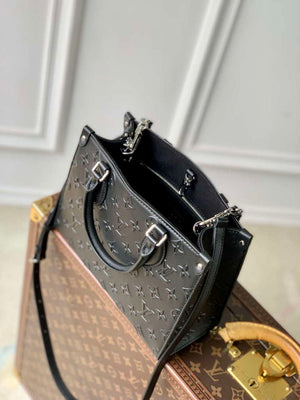 LV M14576 Louis Vuitton OnTheGo PM Bag Black - Default Title - View 9