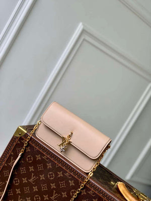 LV M14581 Louis Vuitton Wallet On Chain LV Bloom Bag Macchiato Cream - Default Title - View 1