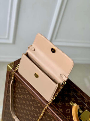 LV M14581 Louis Vuitton Wallet On Chain LV Bloom Bag Macchiato Cream - Default Title - View 9