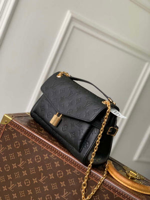 LV M14604 Louis Vuitton Anytime Flap Bag Black - Default Title - View 2