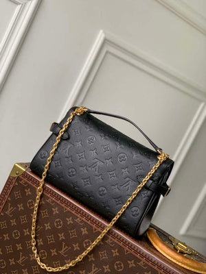 LV M14604 Louis Vuitton Anytime Flap Bag Black - Default Title - View 3