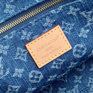 LV M14633 Louis Vuitton OnTheGo PM Bag Denim Blue - Default Title - View 8