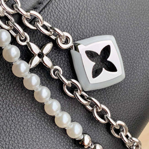 LV M14636 Louis Vuitton Twist PM Slim Bag Black - Default Title - View 6
