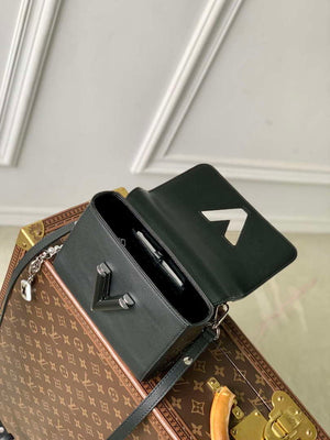LV M14636 Louis Vuitton Twist PM Slim Bag Black - Default Title - View 9