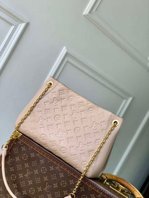 LV M14659 Louis Vuitton Anytime PM Cowhide Leather Bag Sand - Default Title - View 3