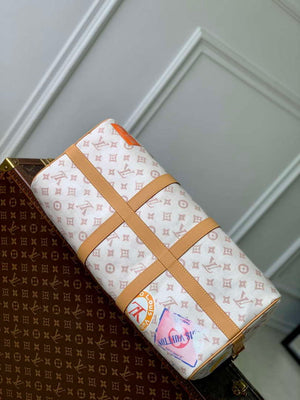 LV M14736 Louis Vuitton Keepall Bandouliere 45 Bag Monogram - Default Title - View 4