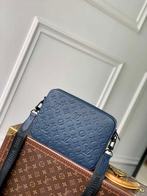 LV M14785 Louis Vuitton Trio Messenger Bag Navy Blue - Default Title - View 3