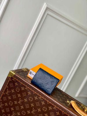 LV M14793 Louis Vuitton Victor Wallet Navy Blue - Default Title - View 2