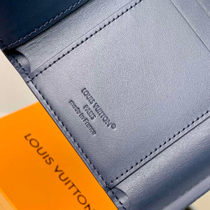 LV M14793 Louis Vuitton Victor Wallet Navy Blue - Default Title - View 8
