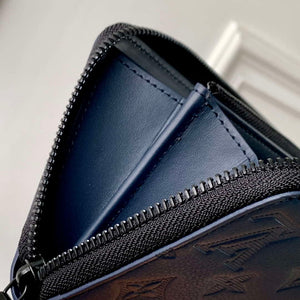 LV M14847 Louis Vuitton Zippy Wallet Horizontal Navy Blue - Default Title - View 7