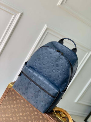 LV M14884 Louis Vuitton Discovery Backpack PM Navy Blue - Default Title - View 1