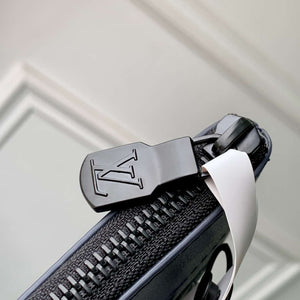 LV M14914 Louis Vuitton Pochette To-Go Bag Navy Blue - Default Title - View 6