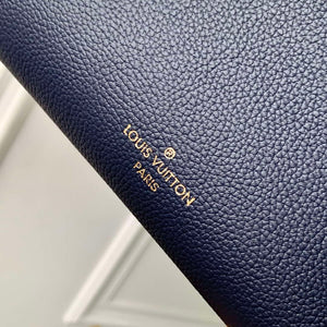 LV M15226 Louis Vuitton Side Trunk MM Handbag Navy Blue - Default Title - View 7