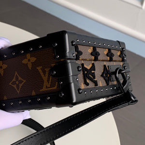 LV M20233 Louis Vuitton Clutch Box Bag M20230 Black - luxibagsmall