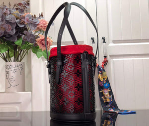 LV M20352 Louis Vuitton Bucket PM Bag Black - Default Title - View 2