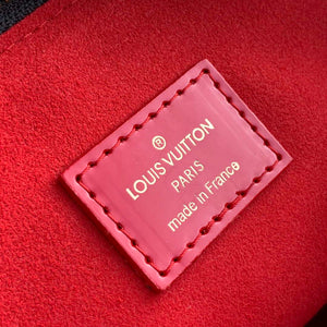 LV M20369 Louis Vuitton Coussin MM Bag Patent calfskin M57783 Black - Default Title - View 7