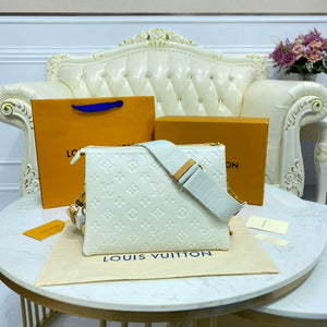 LV M20378 Louis Vuitton Coussin PM Bag White - Default Title - View 3