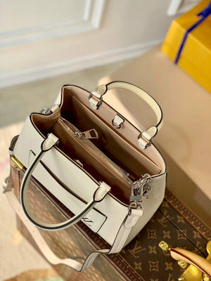 LV M20520 Louis Vuitton Marelle Tote BB Quartz White - Default Title - View 7