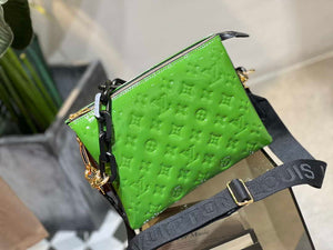 LV M20565 Louis Vuitton Coussin PM Bag Patent calfskin Green - Default Title - View 2