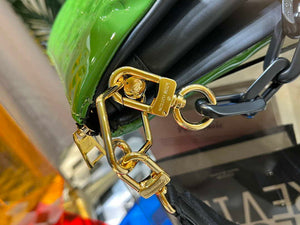 LV M20565 Louis Vuitton Coussin PM Bag Patent calfskin Green - Default Title - View 6