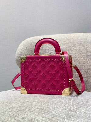 LV M20682 Louis Vuitton Petite Valise Rose red - Default Title - View 1