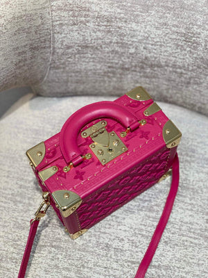 LV M20682 Louis Vuitton Petite Valise Rose red - Default Title - View 4