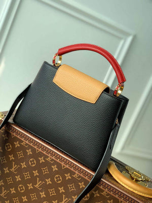 LV M20704 Louis Vuitton Capucines BB Handbag Black - Default Title - View 2