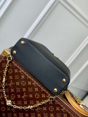 LV M20708 Louis Vuitton Capucines Mini Handbag Black - Default Title - View 3
