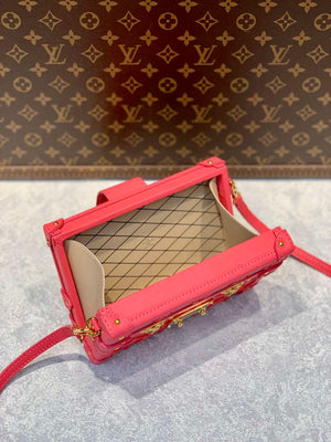 LV M20745 Louis Vuitton Petite Malle Handbag Fluo Pink - Default Title - View 5