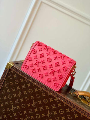 LV M20747 Louis Vuitton Dauphine BB Bag Monogram Fluo Pink - Default Title - View 3