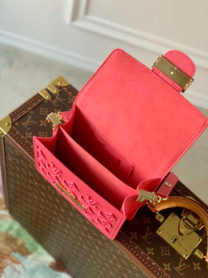 LV M20747 Louis Vuitton Dauphine BB Bag Monogram Fluo Pink - Default Title - View 5