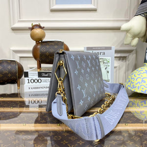 LV M20842 Louis Vuitton Coussin PM Bag Grey - Default Title - View 3