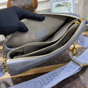 LV M20842 Louis Vuitton Coussin PM Bag Grey - Default Title - View 9